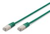 Digitus Patch-Kabel Premium CAT 5e SF-UTP 0,5m grün