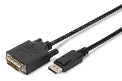 ASSMANN Adapterkabel DisplayPort-St. > DVI-I St. 3,0m
