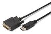 DIGITUS Adapterkabel DisplayPort-St. > DVI-I St. 2,0m
