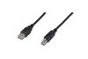 ASSMANN USB 2.0 Kabel USB Typ A / B St/St 1,8m schwarz UL