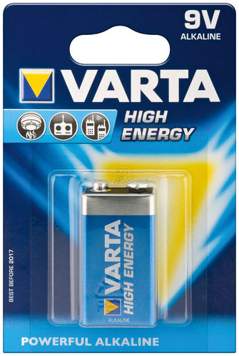 Varta Batterie 6LR61 1-BL (4922) Varta HighEnergy