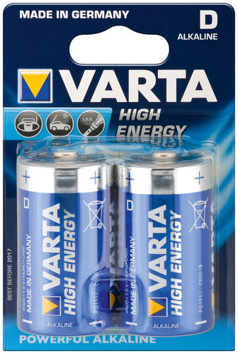 VARTA High Energy LR20/D (Mono) (4920) 2er