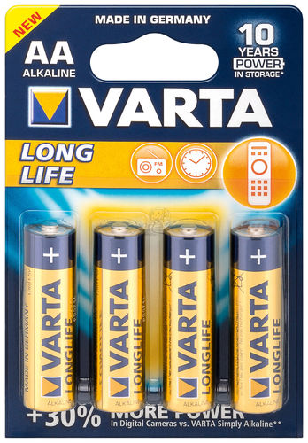 Varta Longlife LR6/AA (Mignon) (4106) 4er