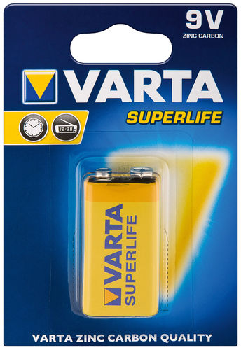 Varta Superlife 6F22/Block 9V (2022) 1er BLP
