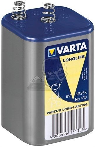 Varta Longlife 4R25X 6V 1er Folie