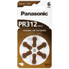 Panasonic Hearing Aid V312/PR41 (PR312) 6er BLP