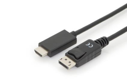 Assmann Adapterkabel DisplayPort-St. > HDMI-St. 2,0m